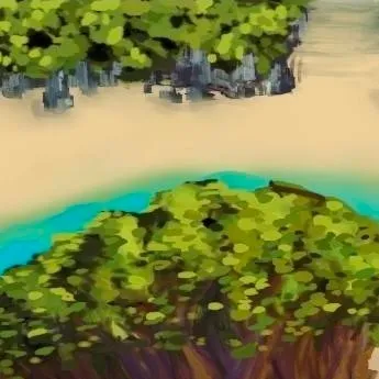 chat with ai character: Rubber Island
