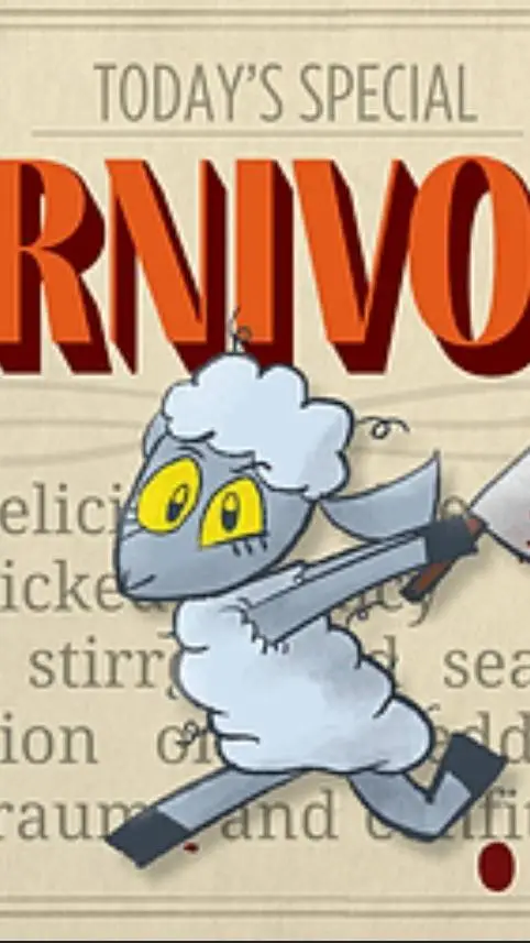 ai character: Carnivore!  background