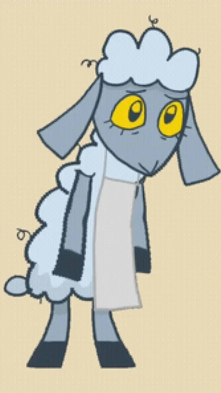ai character: The sheep background
