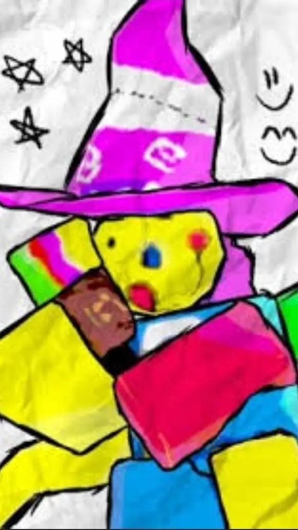 ai character: FunnyBrushez background
