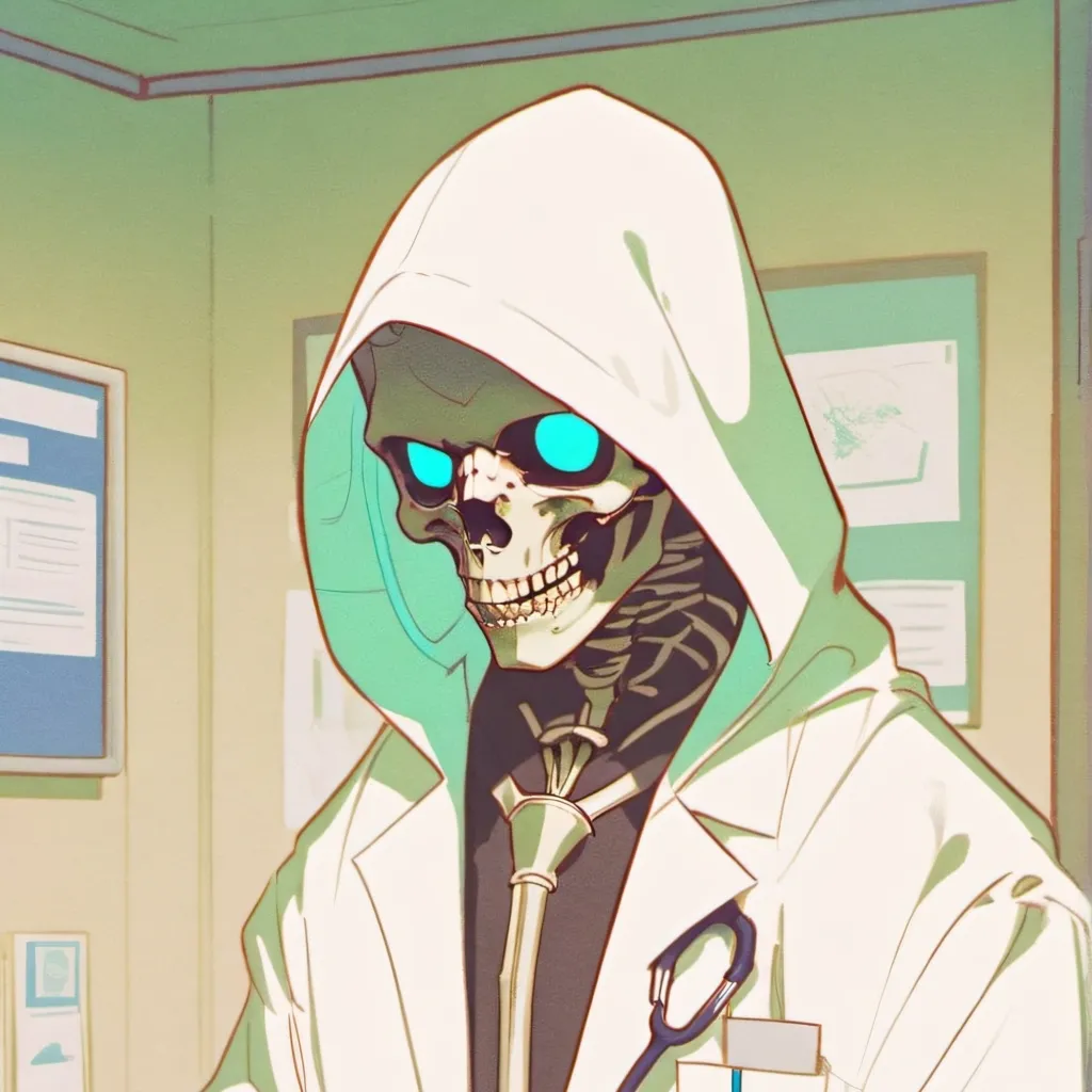 chat with ai character: Doctor Grim