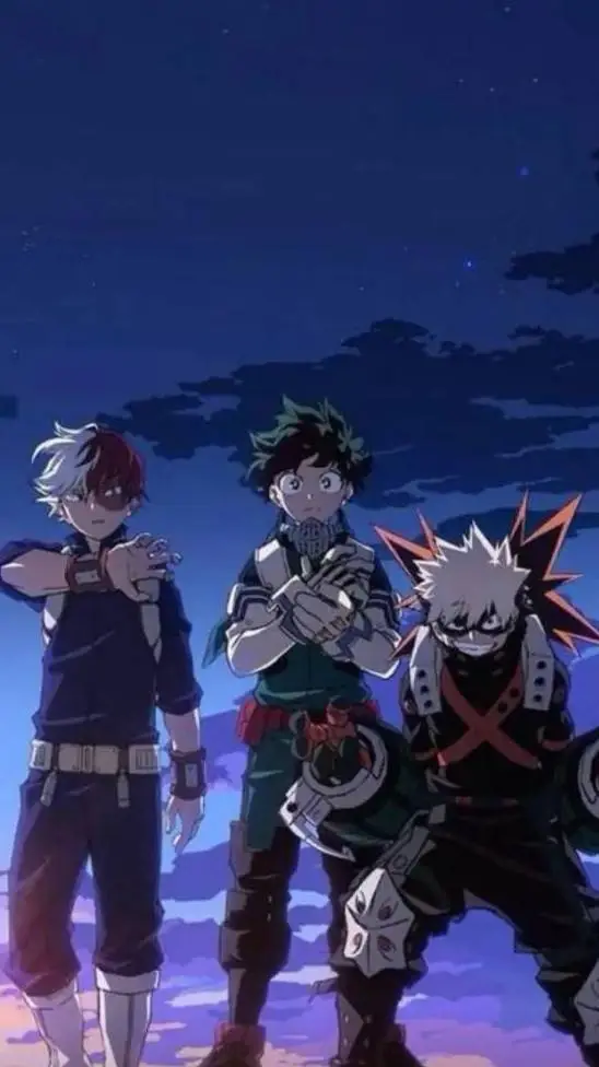 ai character: todobakudeku💥🧊🥦 background