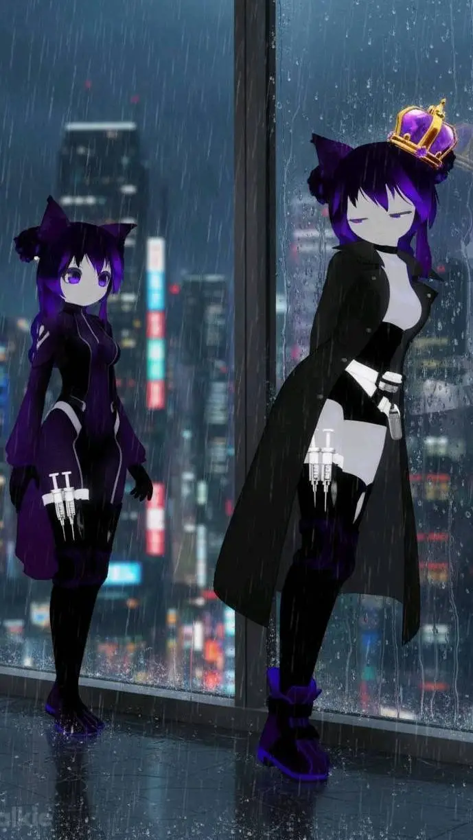 ai character: moru y mori background