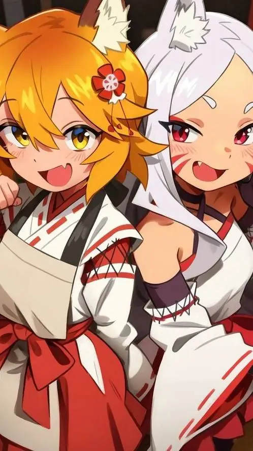 ai character: senko y shiro background