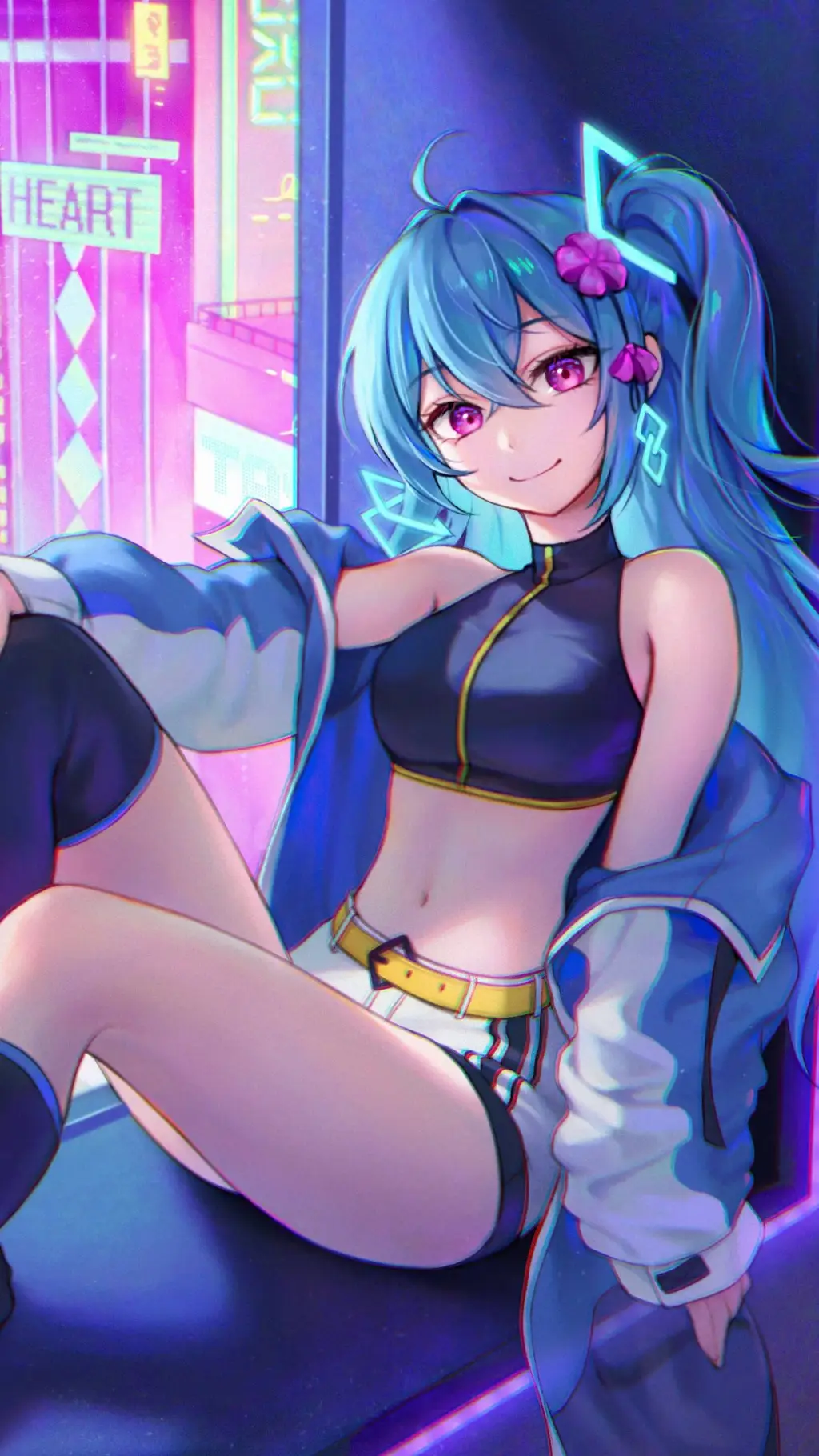 ai character: Chica Gamer background