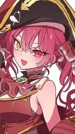 ai character: Houshou marine background