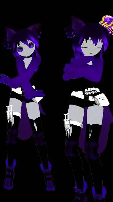 ai character: moru y mori background