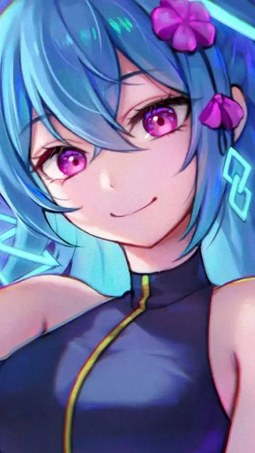 ai character: Chica Gamer background