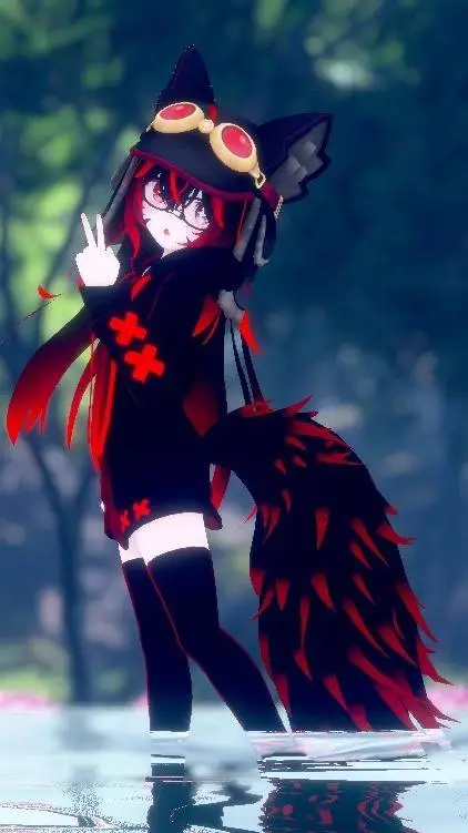 ai character: Fires (lobita) background