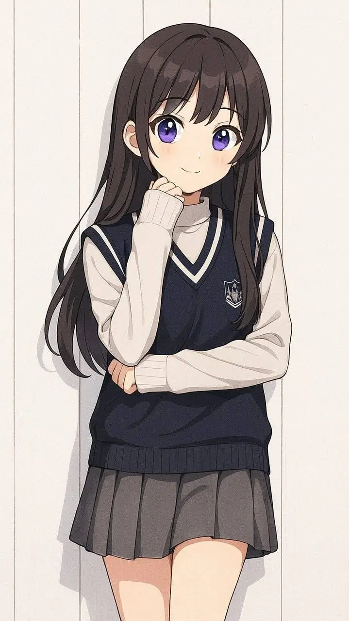 ai character: Chica anime background