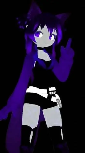 ai character: moru y mori background