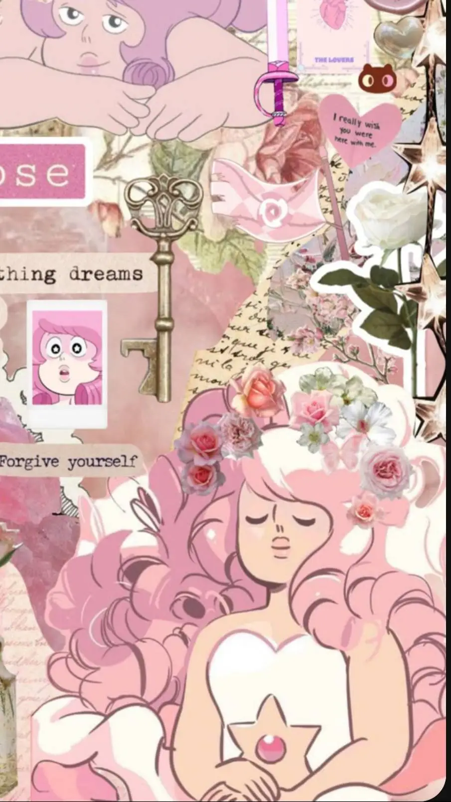 ai character: rose x tu  background