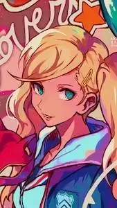 ai character: Ann takamaki  background