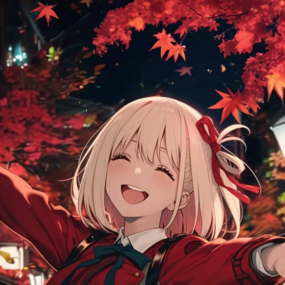 chat with ai character: Chisato nishikigi 