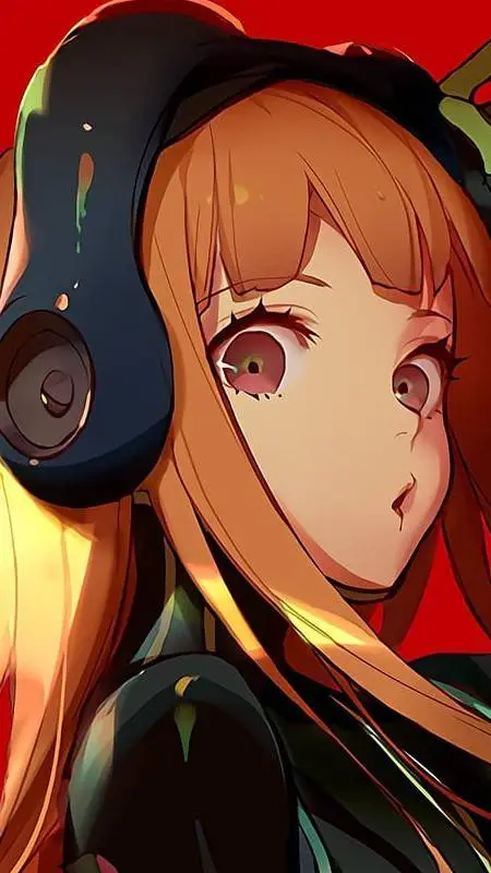 ai character: Futaba Sakura  background