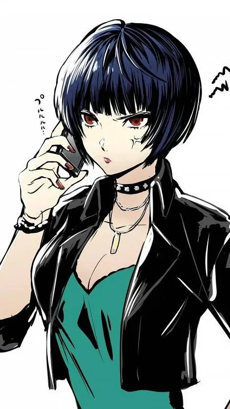 ai character: Tae Takemi  background