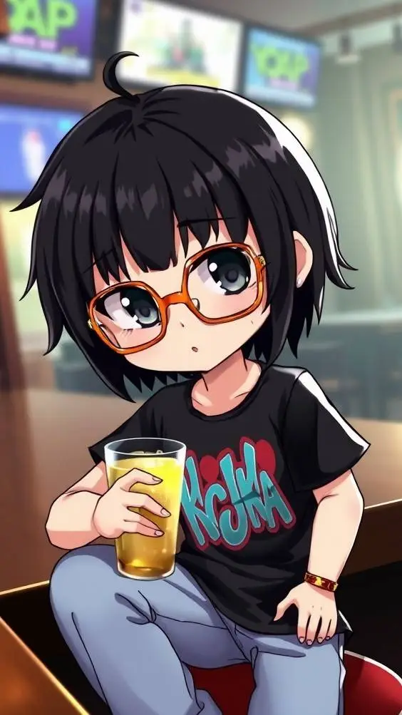 ai character: Ichiko ohya  background