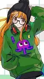 ai character: Futaba Sakura  background