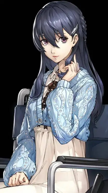 ai character: Manaka nagao  background