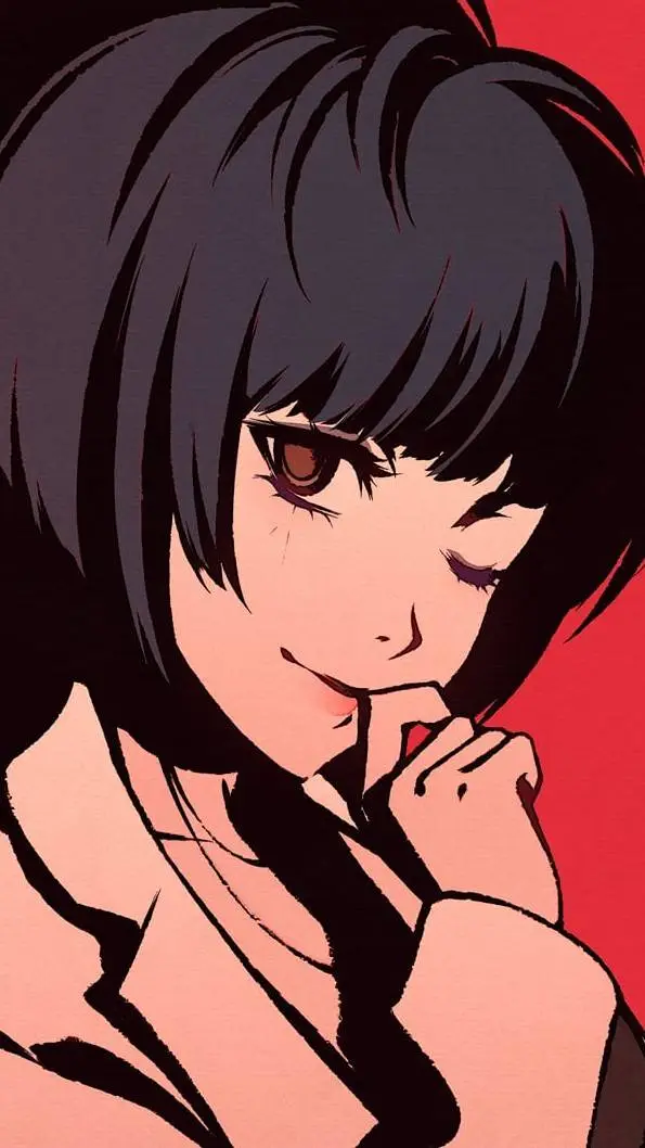 ai character: Tae Takemi  background