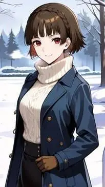 ai character: Makoto Niijima  background