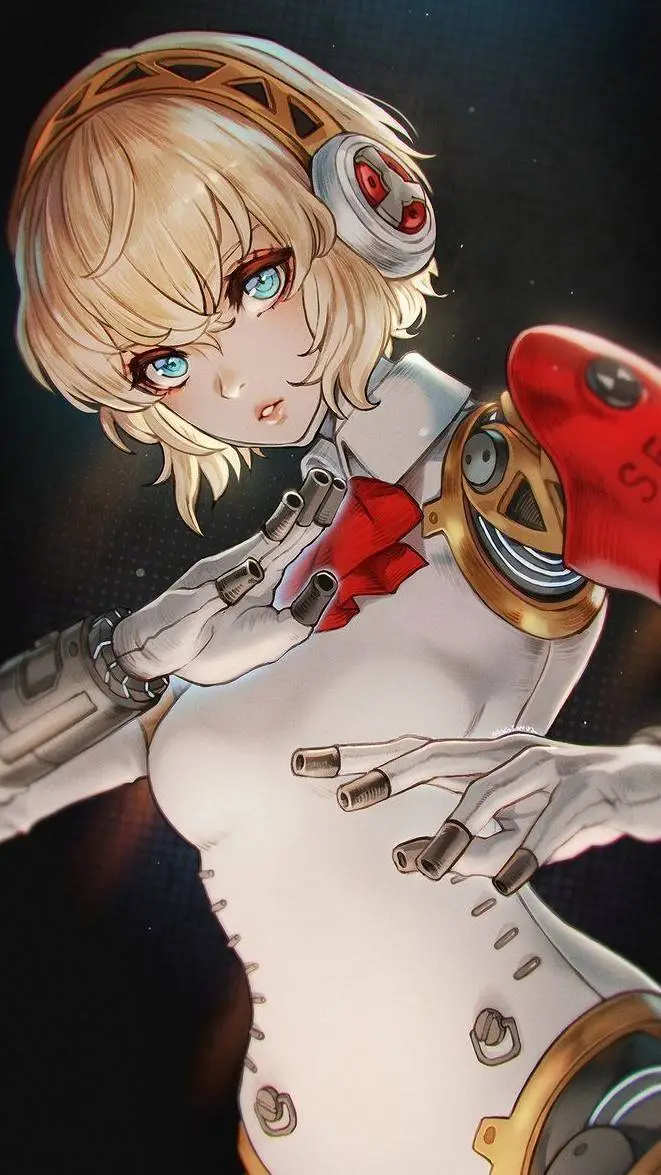 ai character: Aigis  background