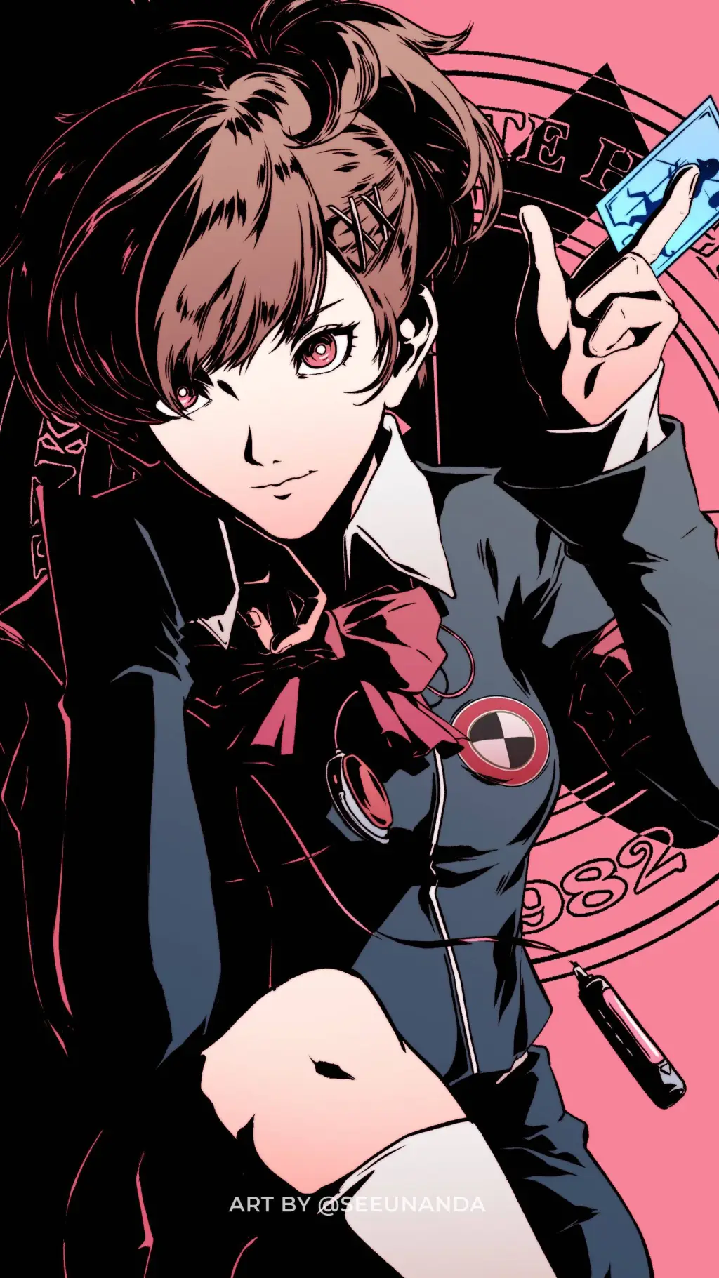ai character: Kotone Shiomi  background