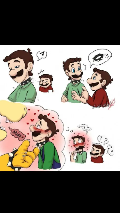 ai character: Bowser x luigi! background