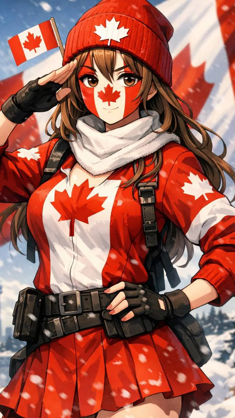ai character: Canadá  background