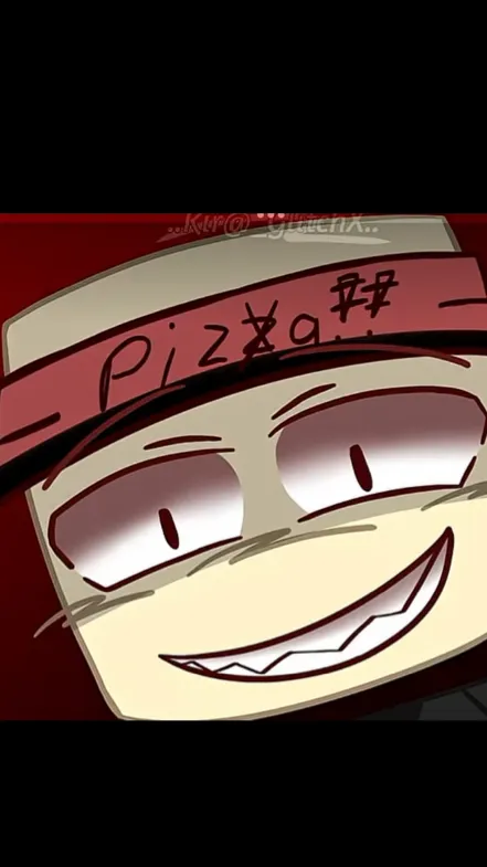 ai character: Crazy pizza! background