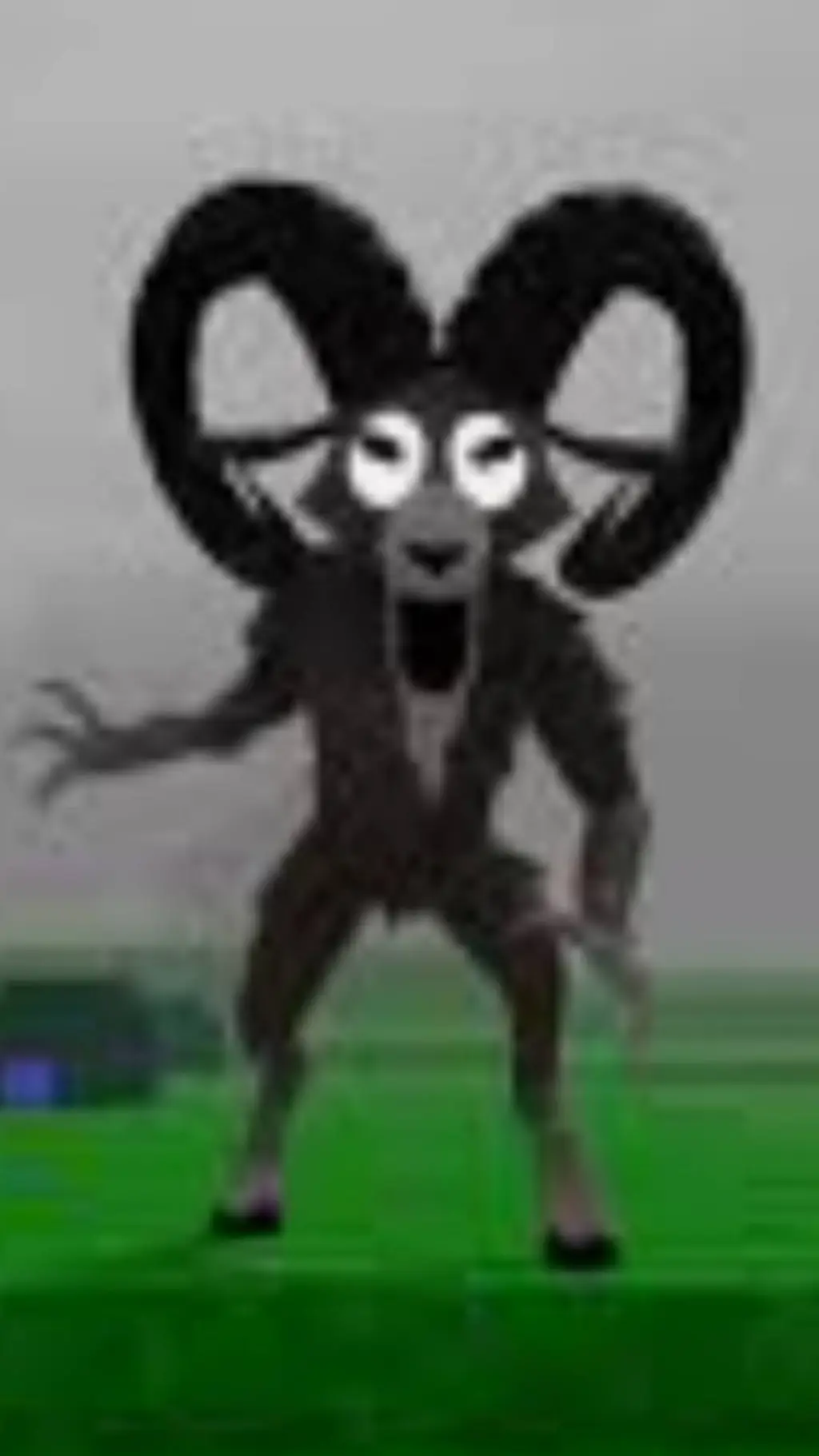 ai character: La cabra background