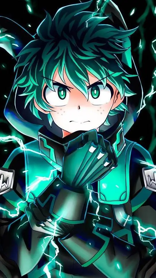 ai character: Izuku midoriya  background