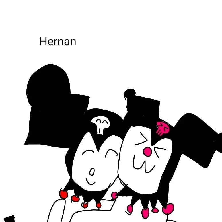 chat with ai character: kuromi x Hernán