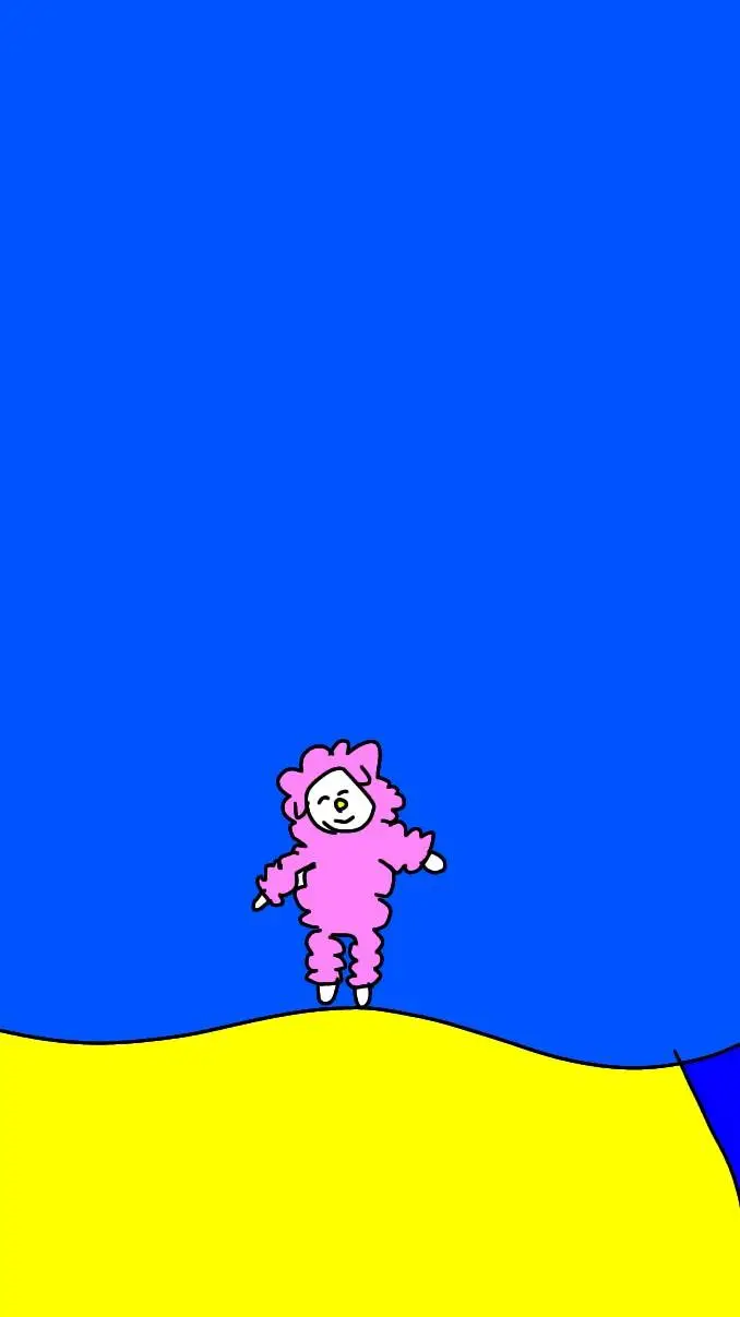 ai character: playa sanrio background