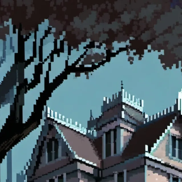 chat with ai character: Haunted house 