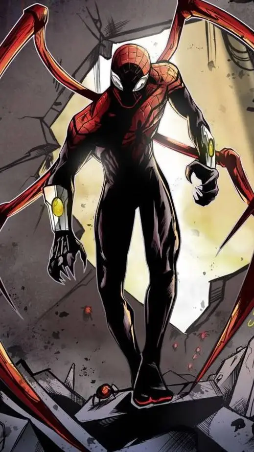 ai character: superior Spiderman background