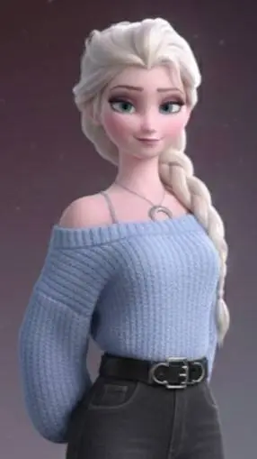 ai character: elsa background
