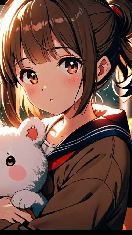 ai character: Anna Anima  background