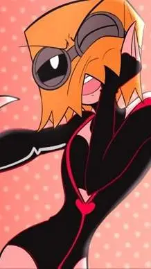 ai character: Flug en Angel Dust background