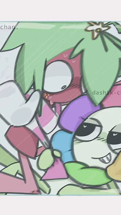 ai character: sprout x Dandy  background