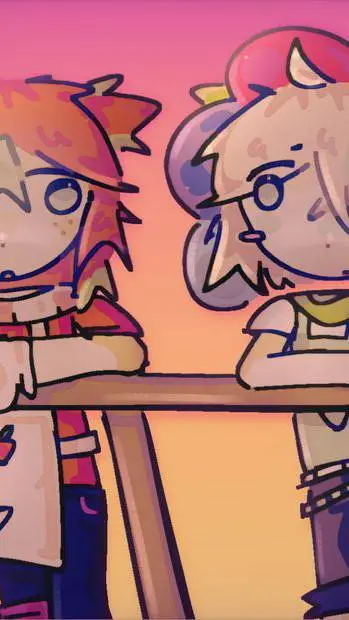 ai character: sprout x Dandy  background