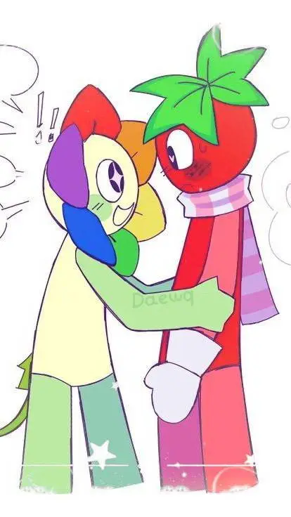 ai character: sprout x Dandy background