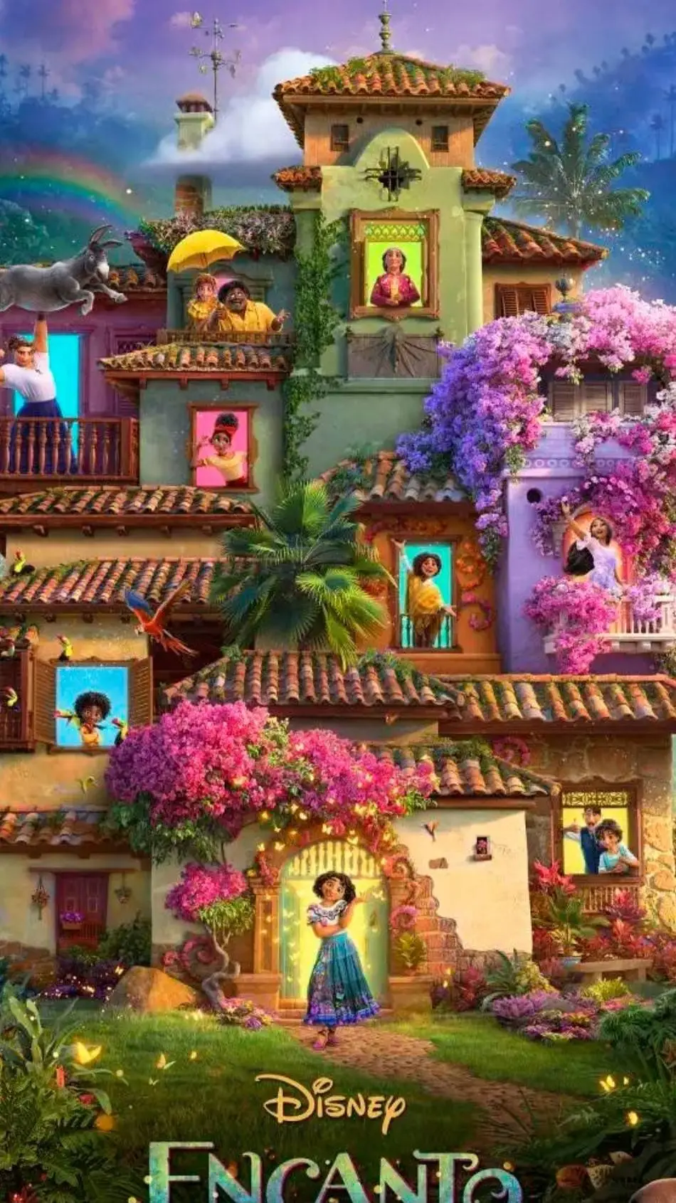 ai character: Encanto background