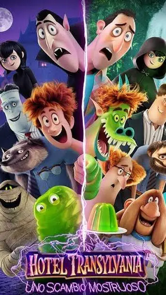 ai character: Hotel Transylvania background