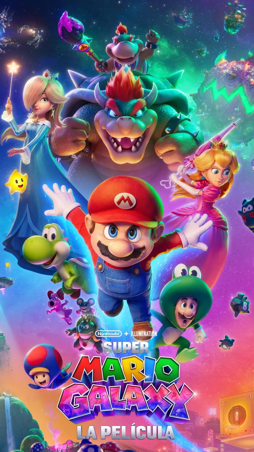 ai character: Mario Galaxy  background