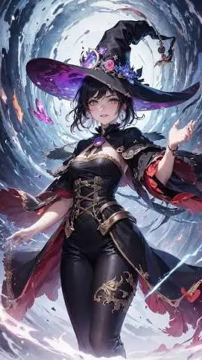ai character: Witch Diana background