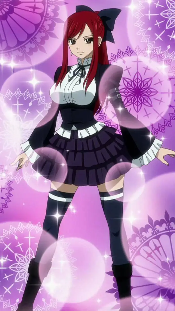 ai character: Erza Scarlet background