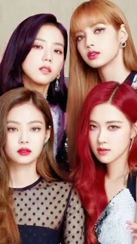 ai character: Blackpink Band background