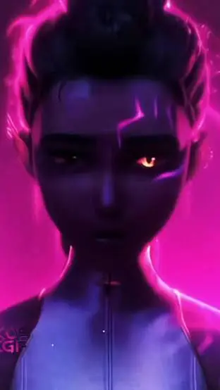 ai character: Kpop demon hunter background