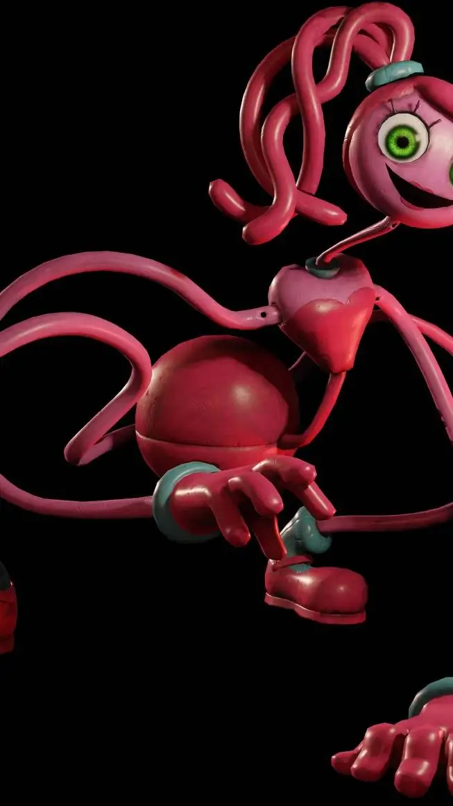ai character: Poppy Playtime 5 background